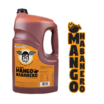 5 Piezas de Salsa Mango Habanero Mr. Wings 3.8 Litros c/u